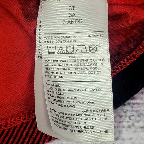 Old‎ Navy Toddler Long Sleeve Plaid Tee Size 3T - Picture 2 of 4